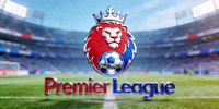 英超联赛 Premier League Logo - 皇冠与狮子图案的足球联赛标志